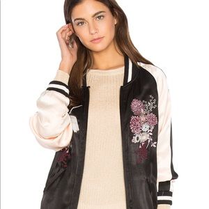 Sanctuary || Sakura Silk Bomber